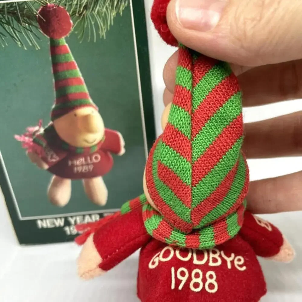 New Year Ziggy‎ Christmas Ornament in Box Vintage 1988 American Greetings